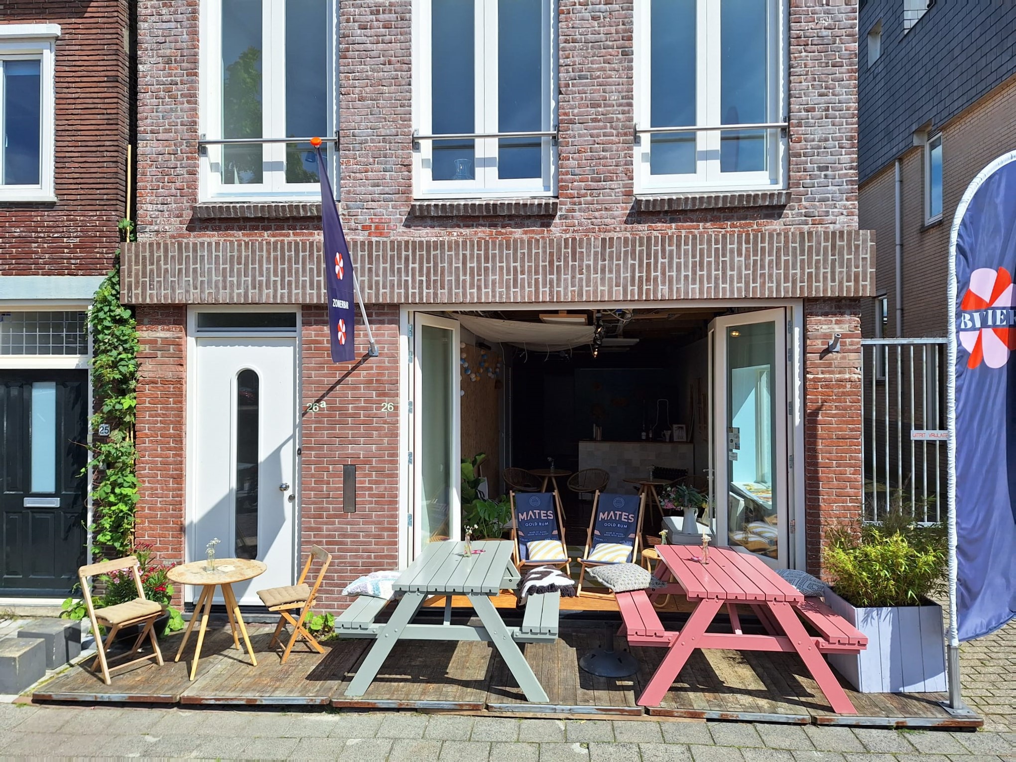 1e Oosterkade 26-entree met open gevel-BIJ FIER